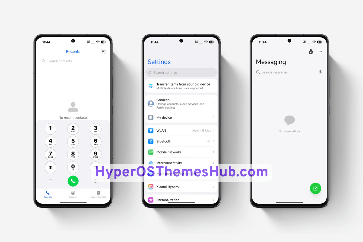 HyperOSThemesHub.com 11 2 Blue Nocturne HyperOS Theme