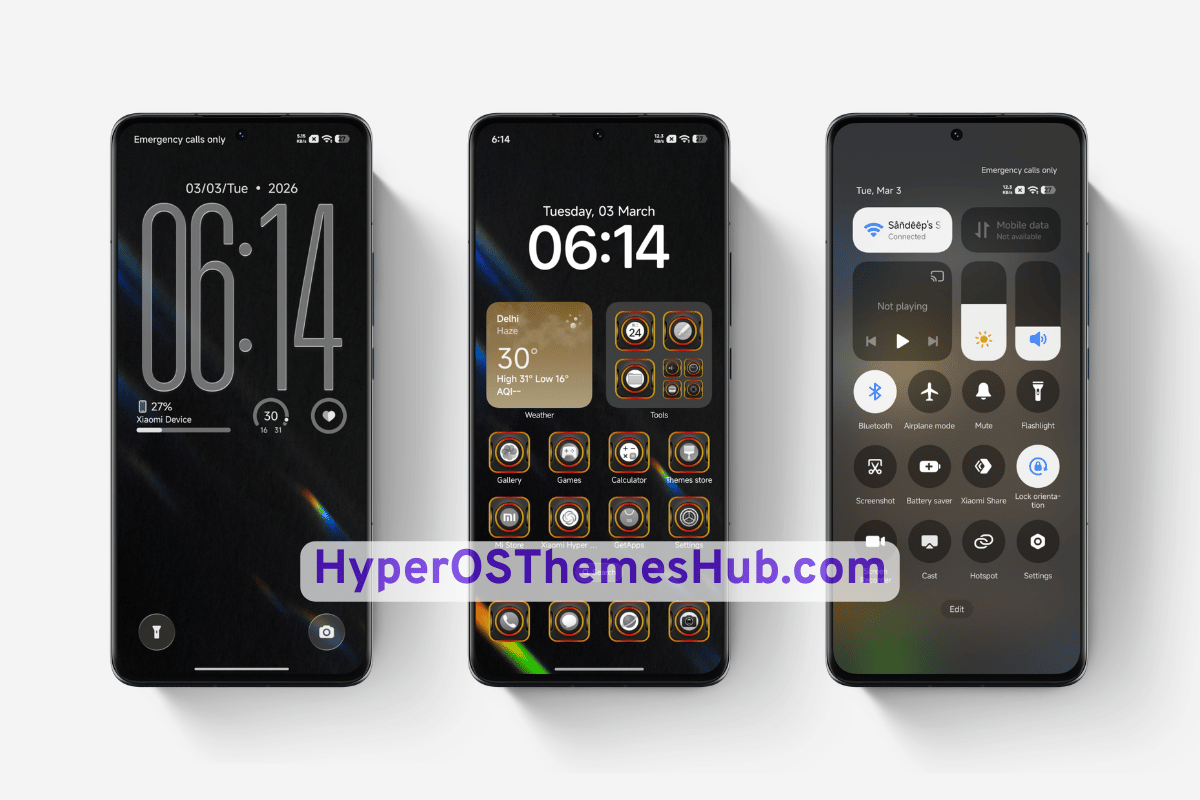 op renbow HyperOS Theme