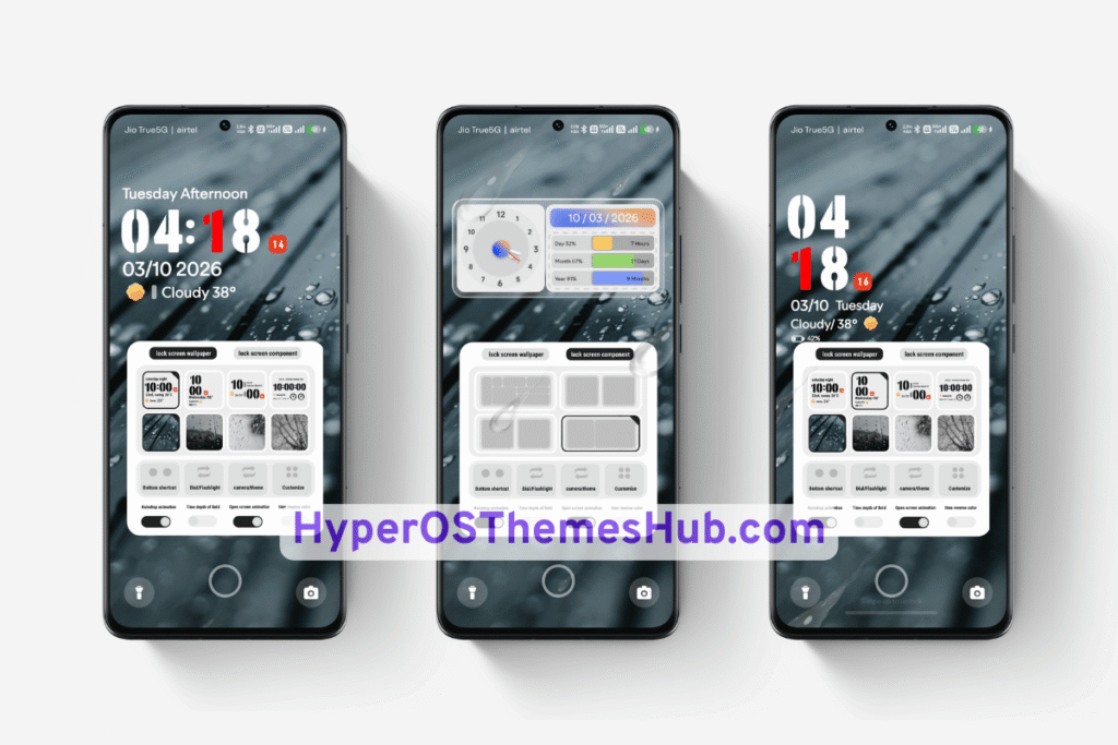 K-C ESIC HyperOS Theme for Xiaomi, REDMI, & POCO 3 HyperOSThemesHub.com 2 1 K-C ESIC HyperOS Theme