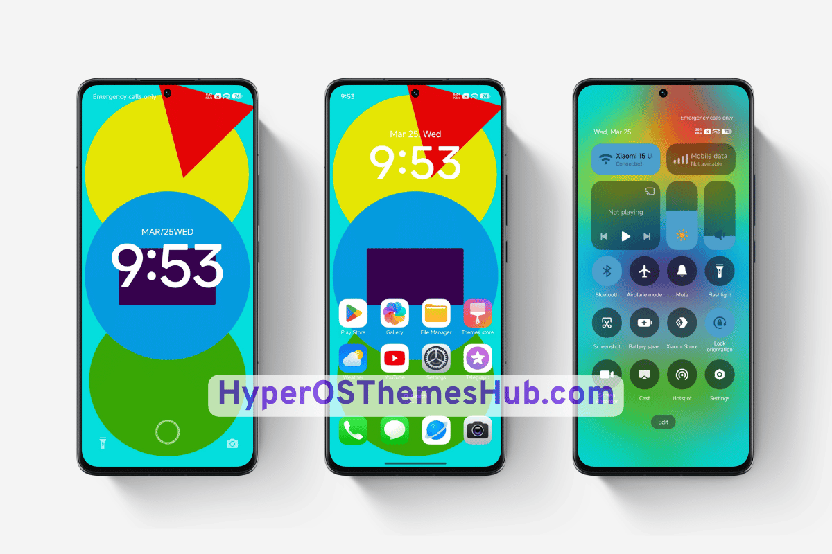 Droid UI HyperOS Theme for Xiaomi, REDMI, & POCO 1 Droid UI HyperOS Theme