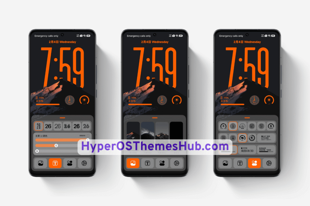 Wangyue HyperOS Theme for Xiaomi, REDMI, & POCO 3 HyperOSThemesHub.com 36 Wangyue HyperOS Theme