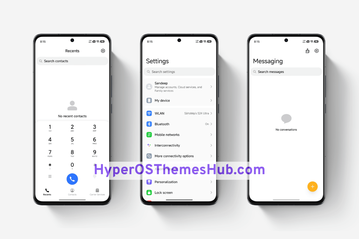 Flying HyperOS Theme for Xiaomi, REDMI, & POCO 2 HyperOSThemesHub.com 47 Flying HyperOS Theme
