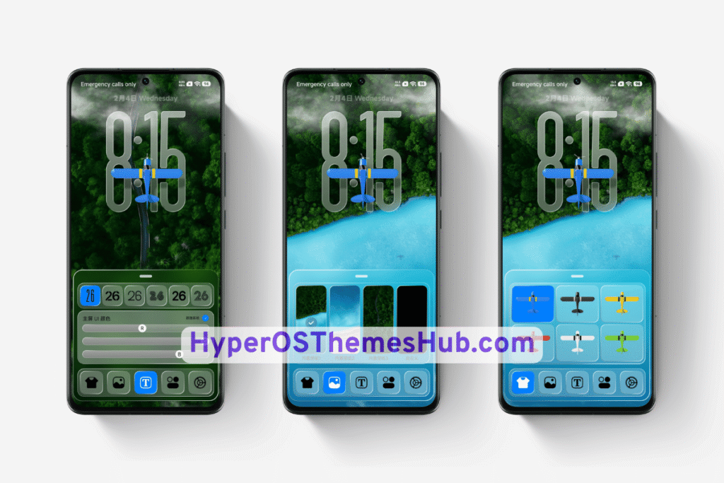 Flying HyperOS Theme for Xiaomi, REDMI, & POCO 3 HyperOSThemesHub.com 48 Flying HyperOS Theme