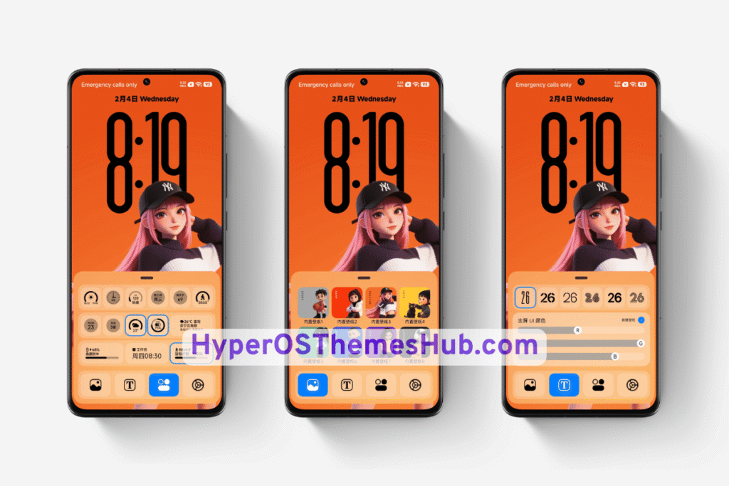 Be Yourself HyperOS Theme for Xiaomi, REDMI, & POCO 3 HyperOSThemesHub.com 51 Be Yourself HyperOS Theme
