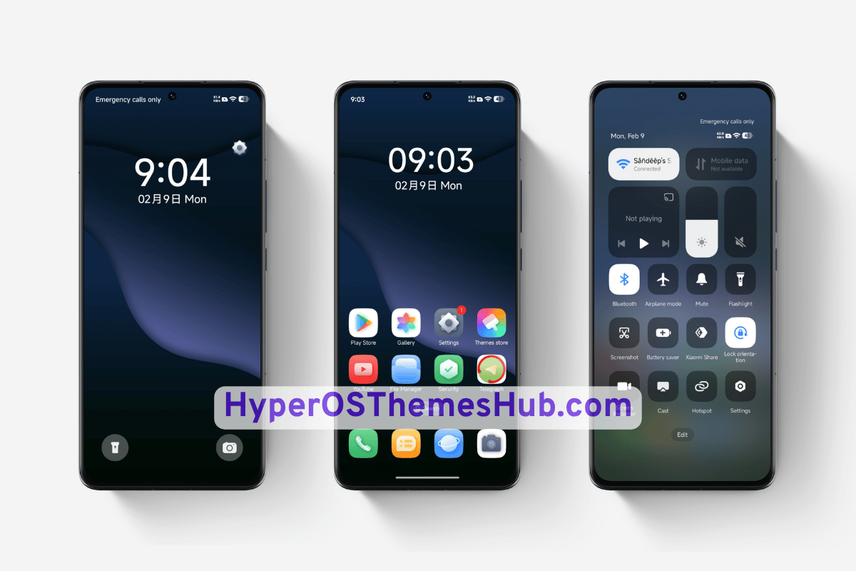 Distant Shadow HyperOS Theme