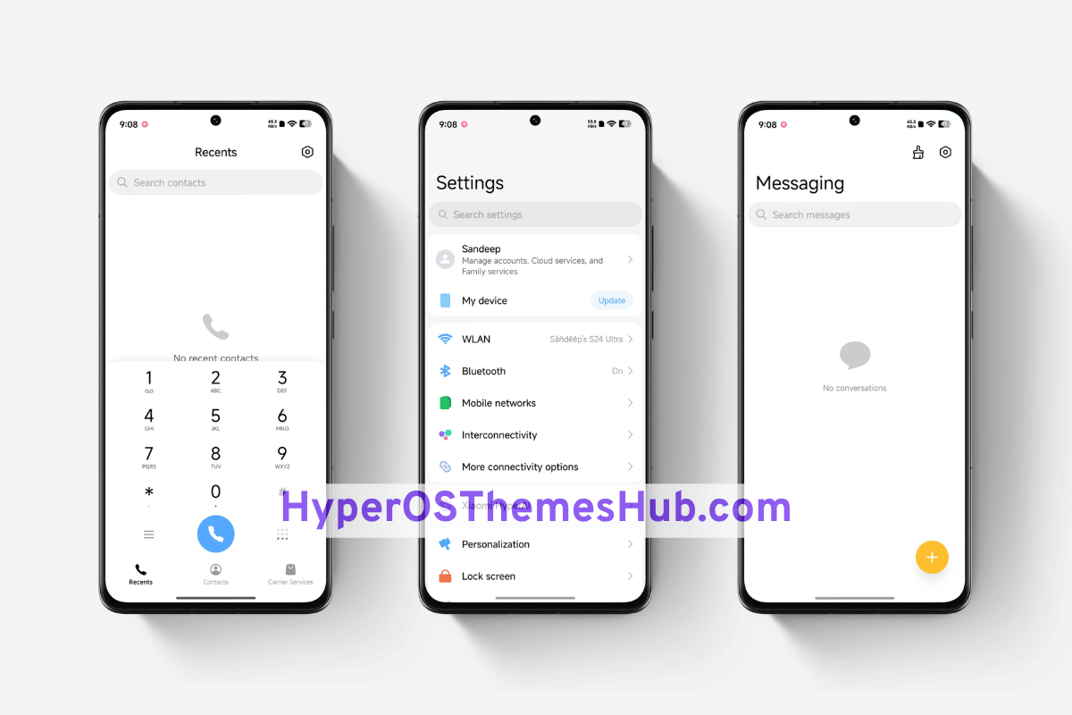 Messy HyperOS Theme for Xiaomi, REDMI, & POCO 2 HyperOSThemesHub.com 55 Messy HyperOS Theme
