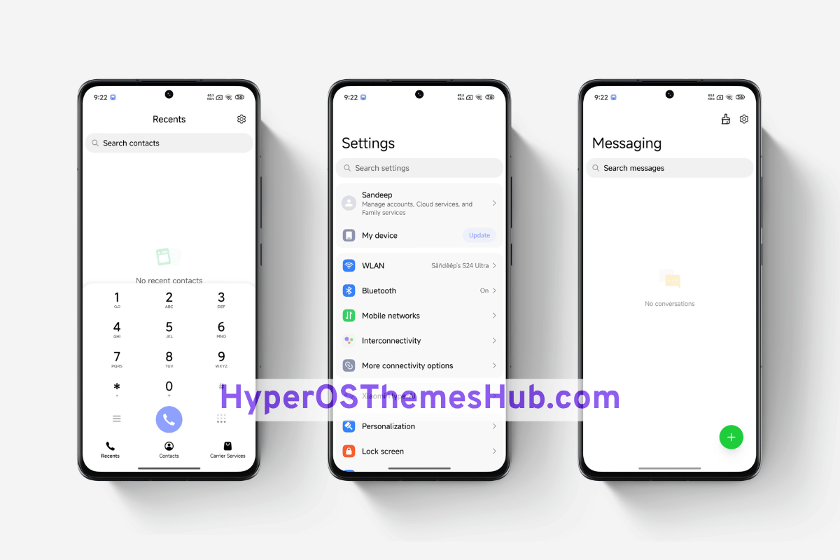 Dust HyperOS Theme for Xiaomi, REDMI, & POCO 2 HyperOSThemesHub.com 65 Dust HyperOS Theme