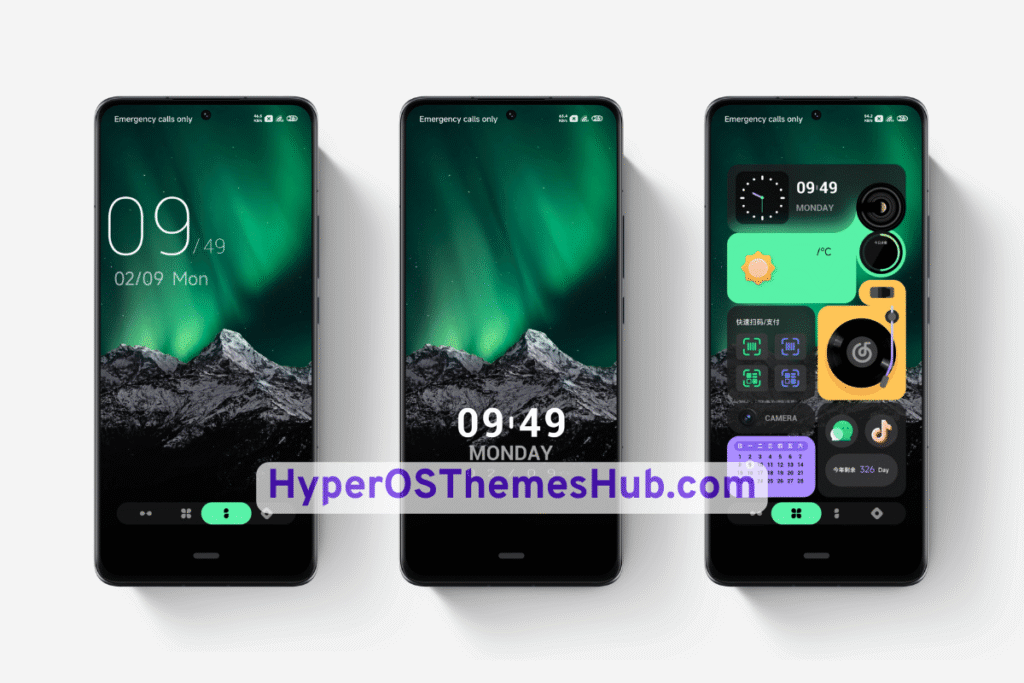 Hikari Shiba HyperOS Theme for Xiaomi, REDMI, & POCO 3 HyperOSThemesHub.com 86 Hikari Shiba HyperOS Theme