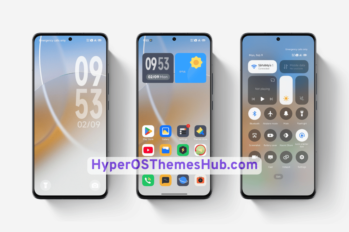 Shadow HyperOS Theme