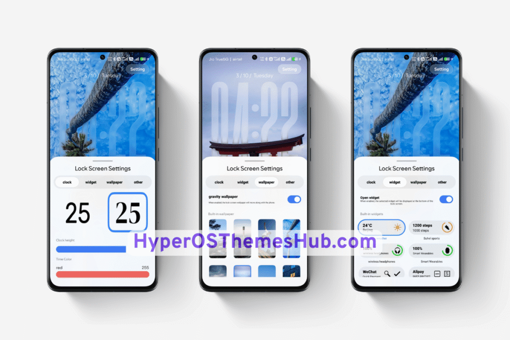 TradFi HyperOS Theme for Xiaomi, REDMI, & POCO 3 HyperOSThemesHub.com 9 1 TradFi HyperOS Theme