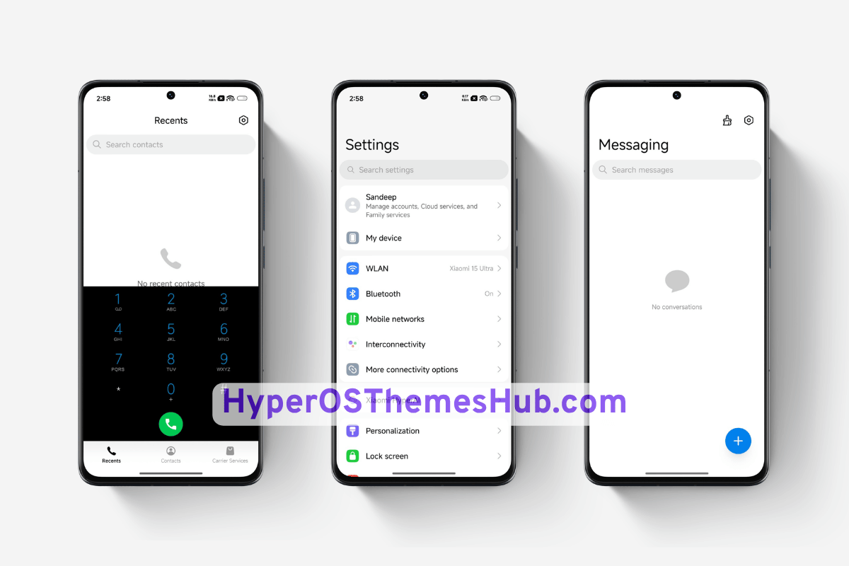 Black V HyperOS Theme for Xiaomi, REDMI, & POCO 2 HyperOSThemesHub.com 1 Black V HyperOS Theme