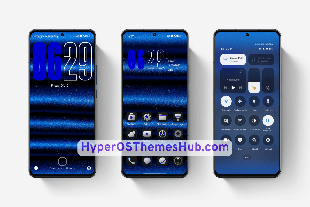 Fefek jule kedat² HyperOS Theme