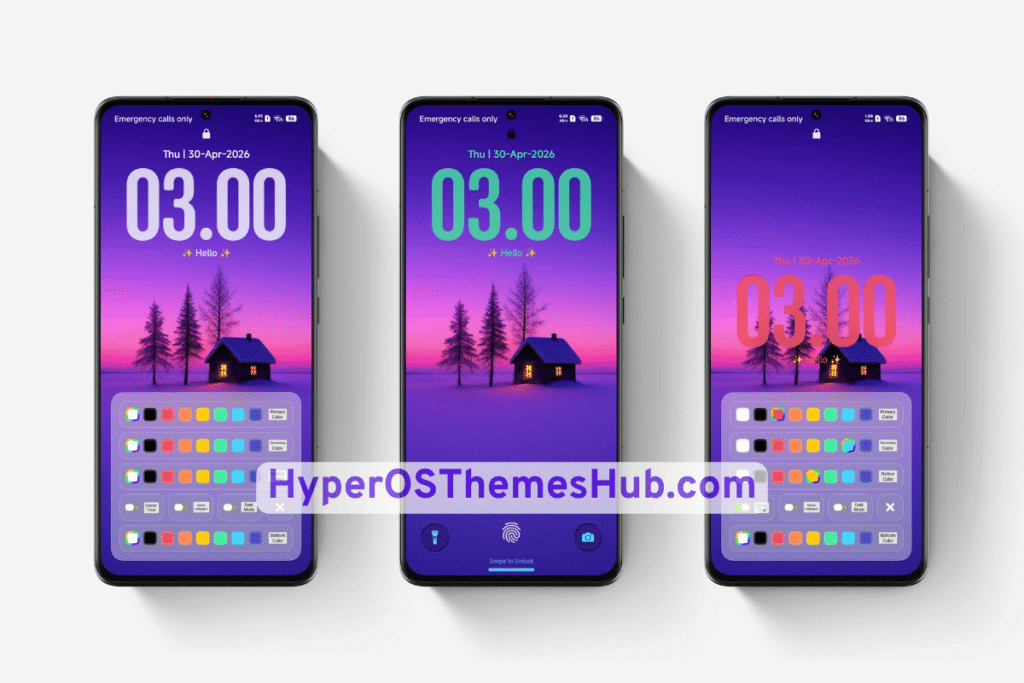 Purple-3 HyperOS Theme for Xiaomi, REDMI, & POCO 4 HyperOSThemesHub.com 14 3 Purple-3 HyperOS Theme