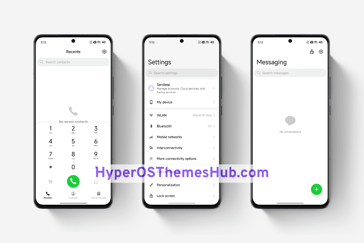 Putih Biru 3.0.3 HyperOS Theme for Xiaomi, REDMI, & POCO 2 HyperOSThemesHub.com 14 Putih Biru 3.0.3 HyperOS Theme
