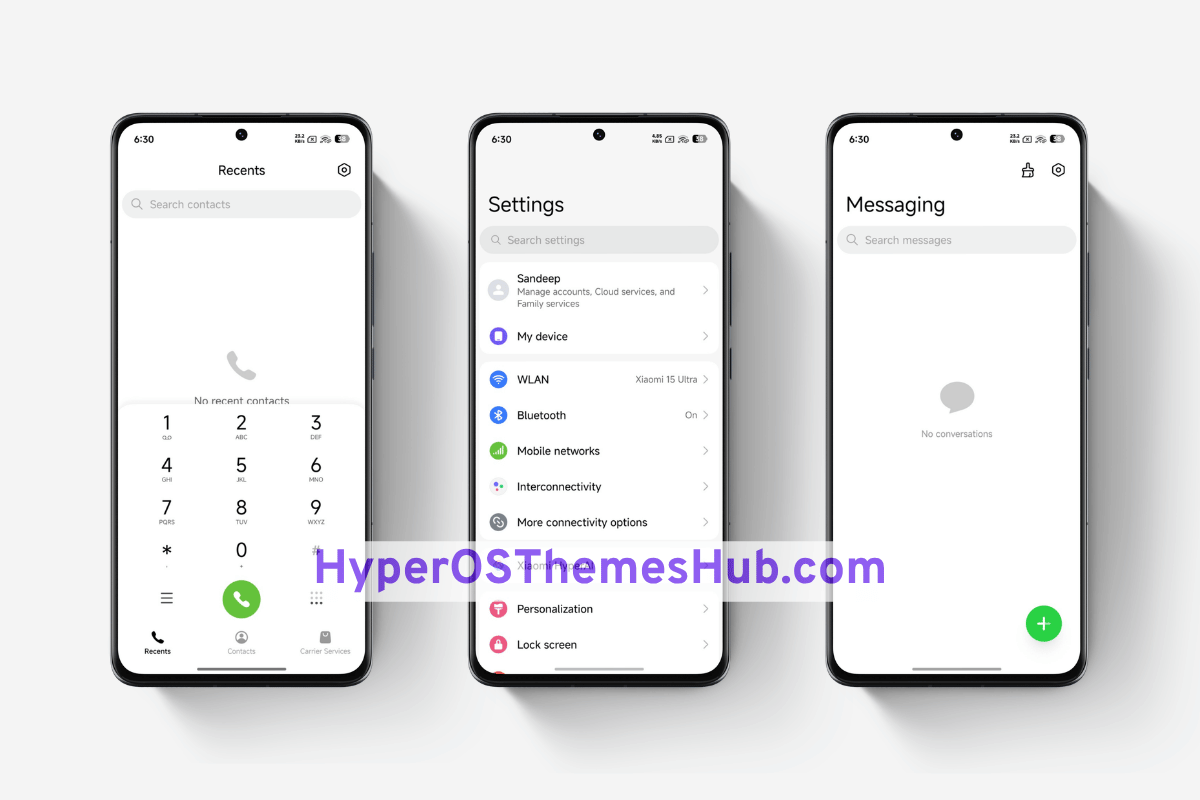 AJ UI HyperOS Theme for Xiaomi, REDMI, & POCO 2 HyperOSThemesHub.com 15 1 AJ UI HyperOS Theme