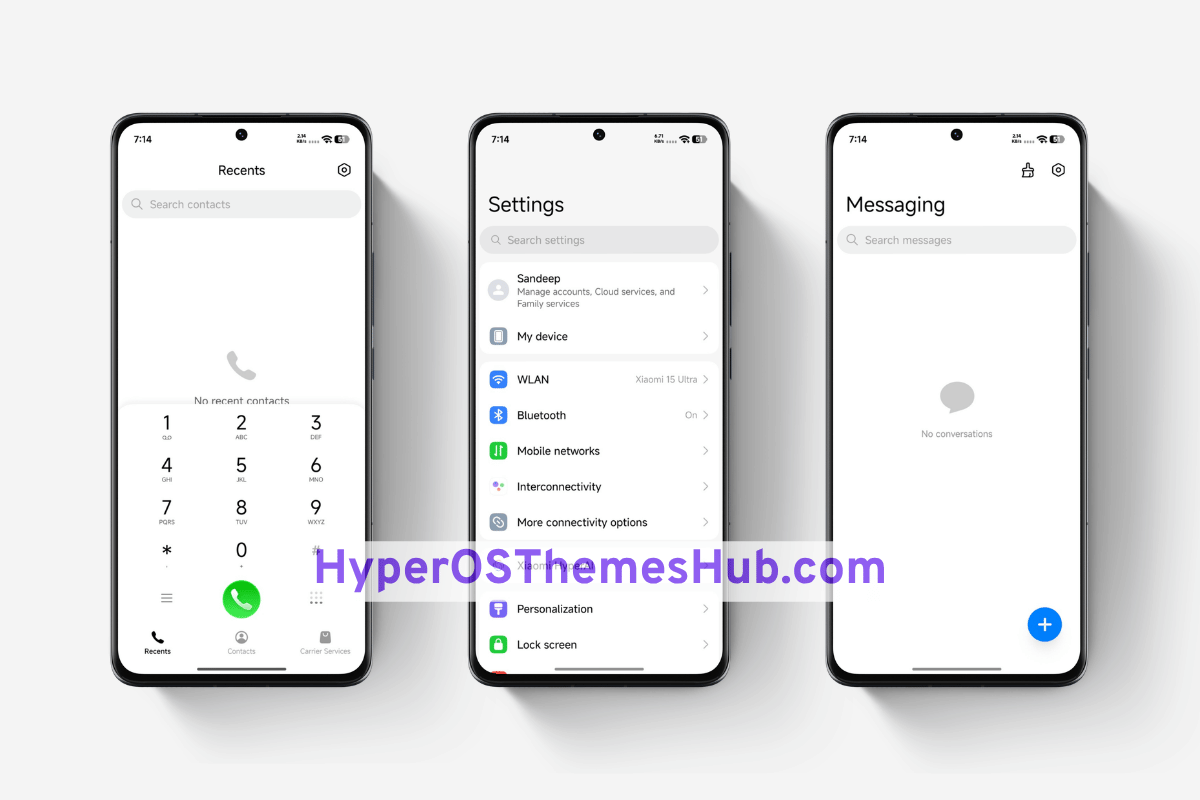 Liquid Surge HyperOS Theme for Xiaomi, REDMI, & POCO 2 HyperOSThemesHub.com 20 Liquid Surge HyperOS Theme