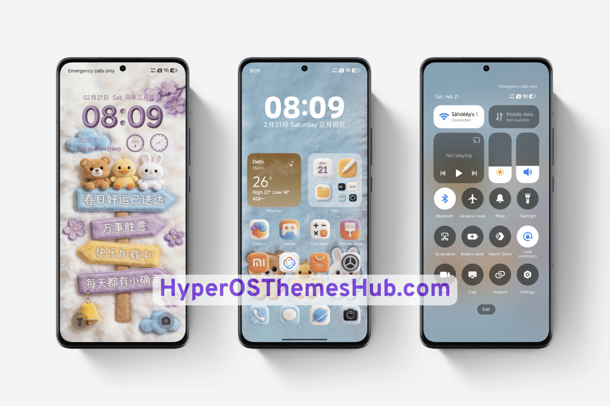 HyperOS Fluffy HyperOS Theme