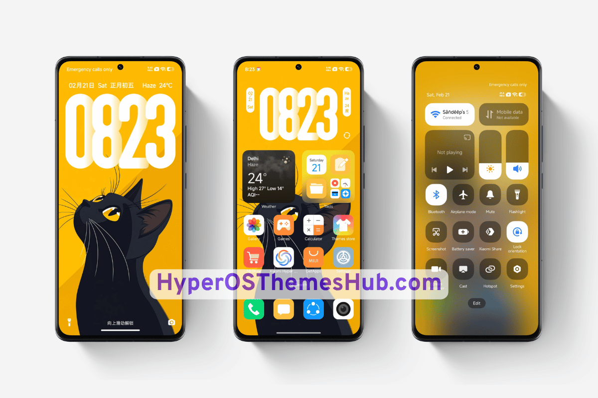 Look Up HyperOS Theme