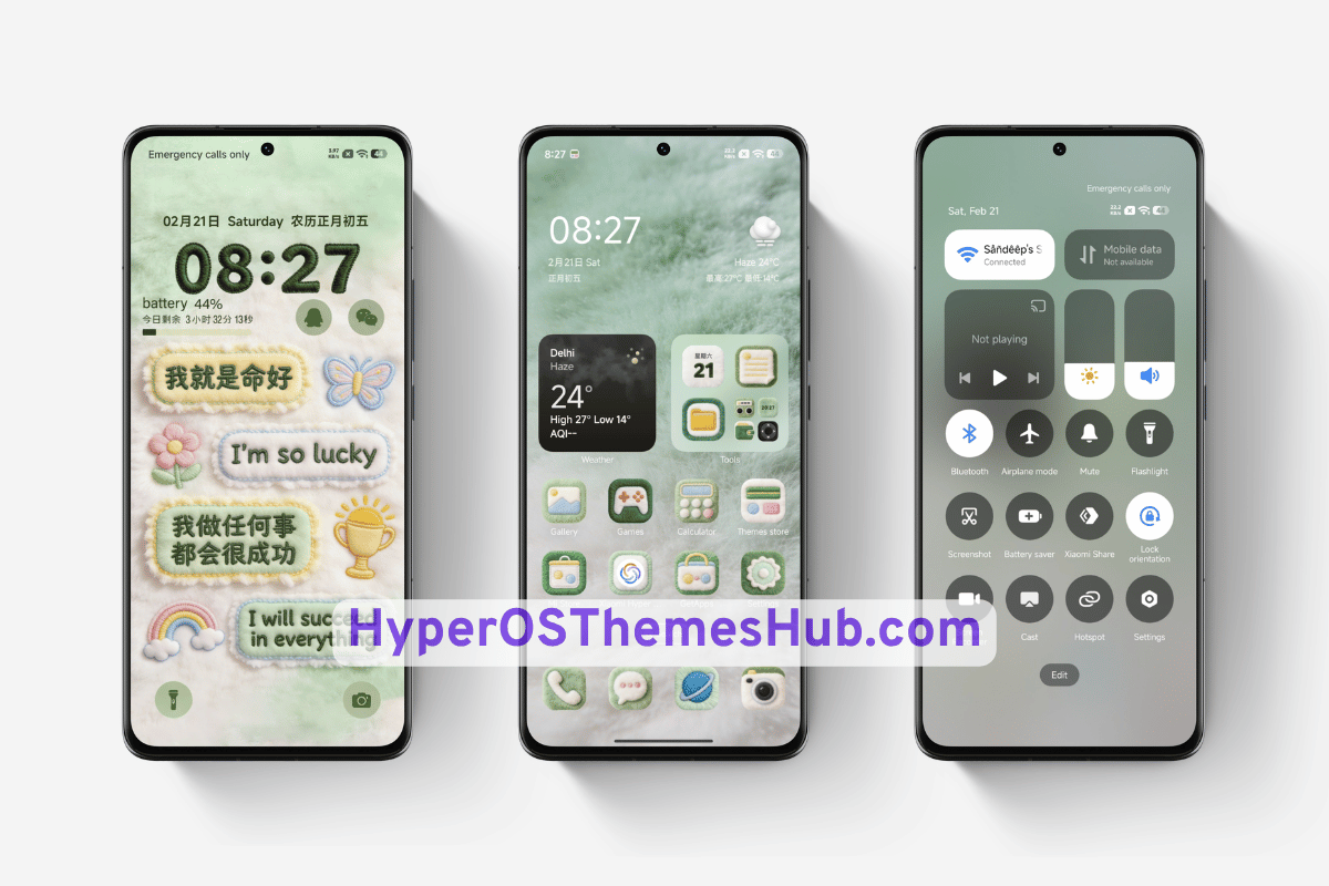 I am Lucky HyperOS Theme