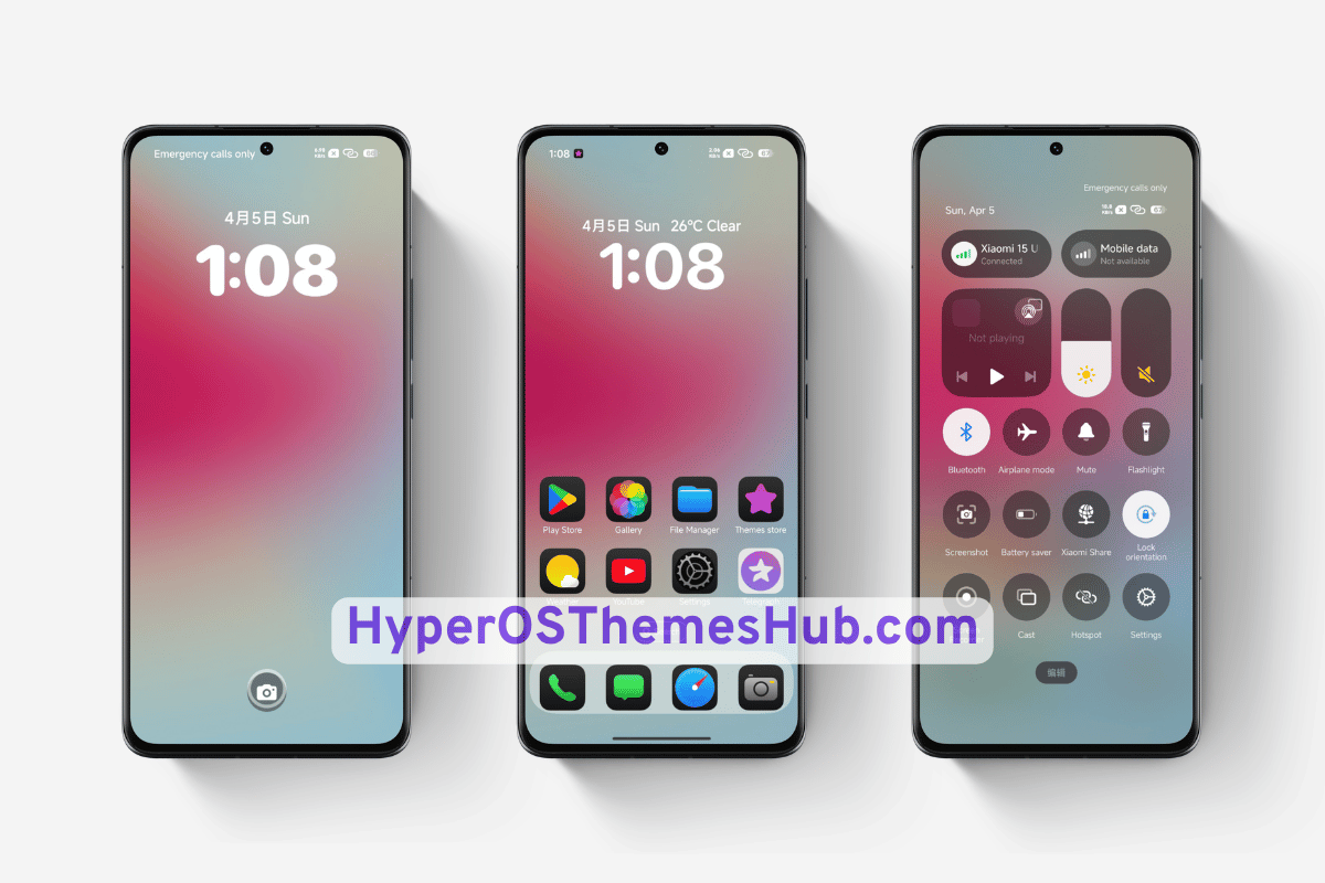 Flower of Darkness HyperOS Theme