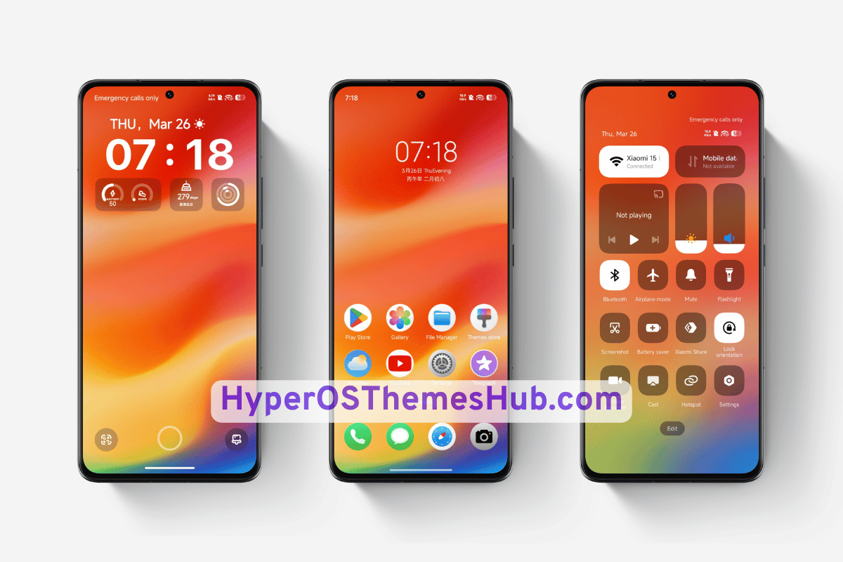 AP26 Wild Fruits HyperOS Theme for Xiaomi, REDMI, & POCO 1 AP26 Wild Fruits HyperOS Theme