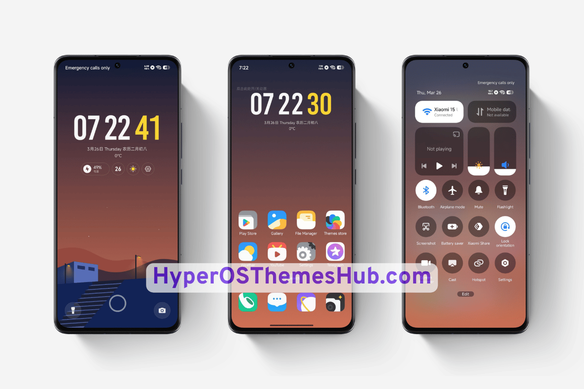 Timing HyperOS Theme for Xiaomi, REDMI, & POCO 1 Timing HyperOS Theme
