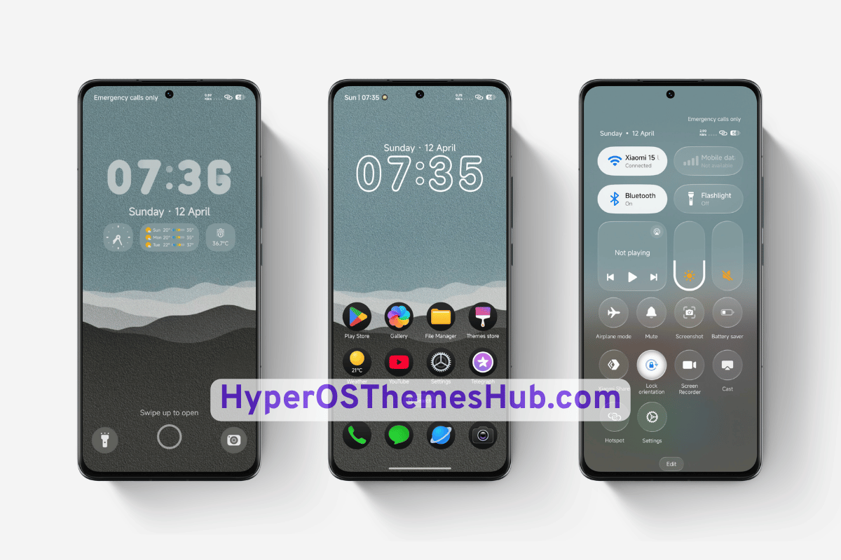 Poo-Max3 HyperOS Theme for Xiaomi, REDMI, & POCO