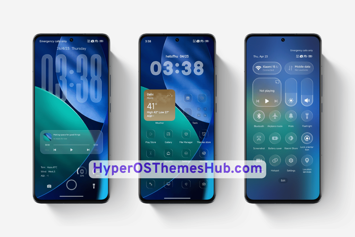 Hyper Widget HyperOS Theme for Xiaomi, REDMI, & POCO 2 HyperOSThemesHub.com 33 1 Hyper Widget HyperOS Theme