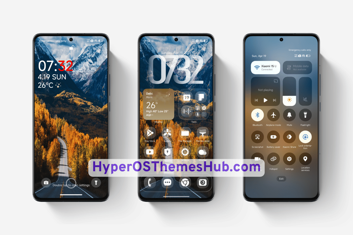 White Serenity HyperOS Theme for Xiaomi, REDMI, & POCO 1 HyperOSThemesHub.com 4 2 White Serenity HyperOS Theme