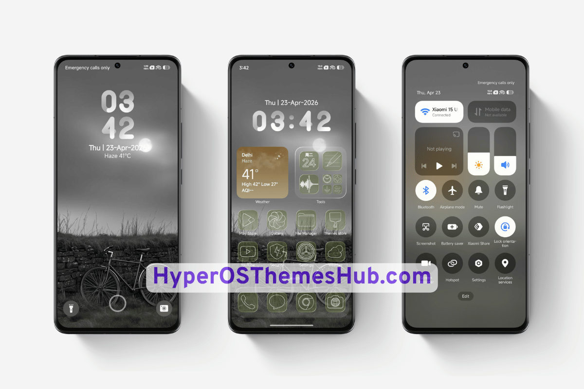Po-One HyperOS Theme for Xiaomi, REDMI, & POCO 2 HyperOSThemesHub.com 40 1 Po-One HyperOS Theme