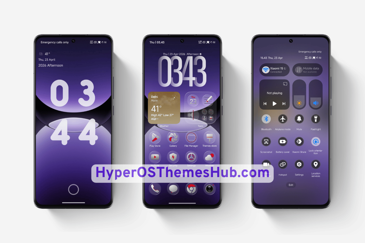 Pixel-3 HyperOS Theme for Xiaomi, REDMI, & POCO 2 HyperOSThemesHub.com 42 1 Pixel-3 HyperOS Theme
