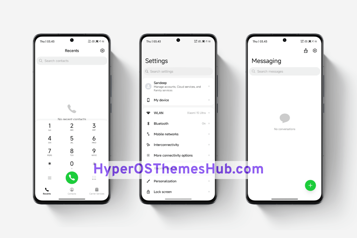 Pixel-3 HyperOS Theme for Xiaomi, REDMI, & POCO 3 HyperOSThemesHub.com 43 1 Pixel-3 HyperOS Theme