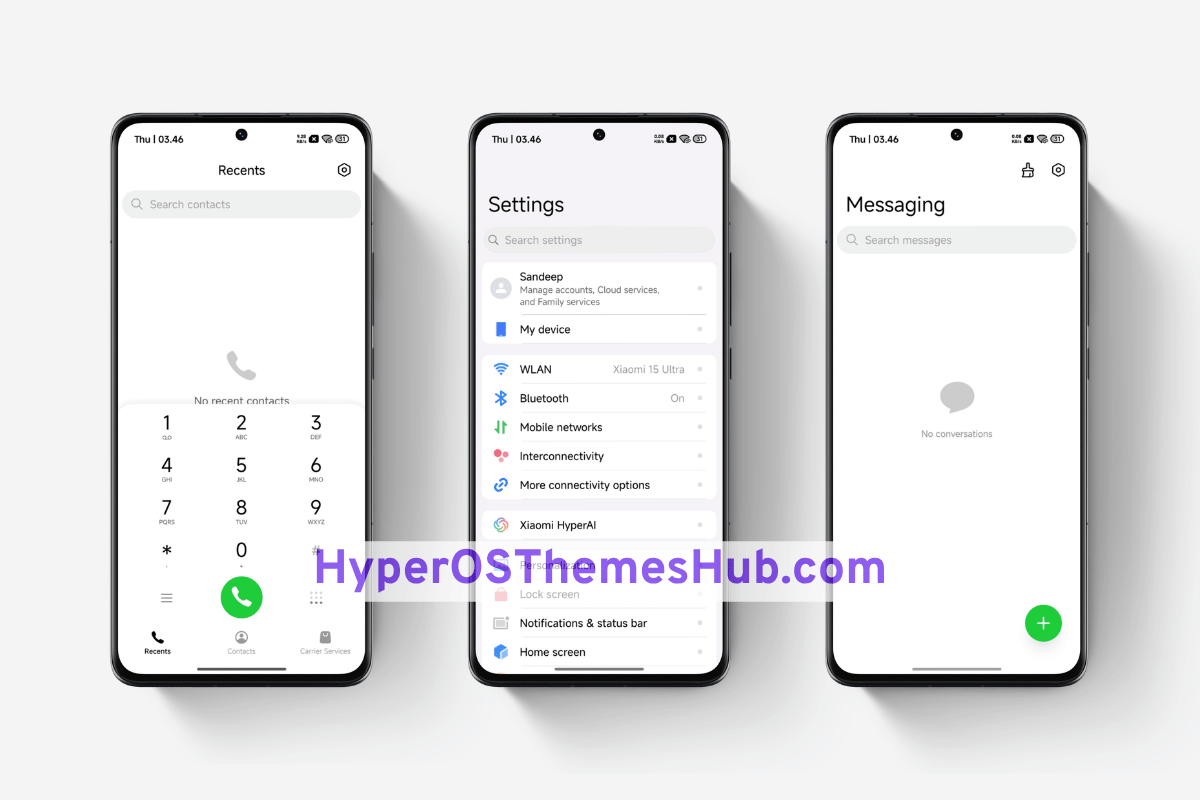 Null-3 HyperOS Theme for Xiaomi, REDMI, & POCO 3 HyperOSThemesHub.com 47 1 Null-3 HyperOS Theme
