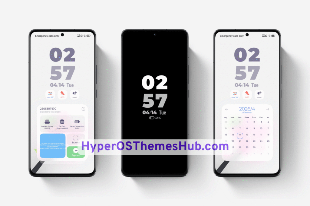 AJ Bloom HyperOS Theme for Xiaomi, REDMI, & POCO 3 HyperOSThemesHub.com 59 AJ Bloom HyperOS Theme