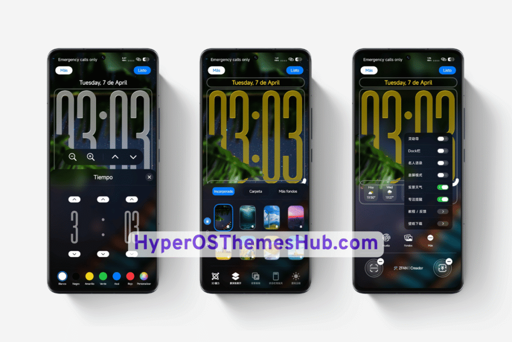 Nk0's Edition ESP HyperOS Theme for Xiaomi, REDMI, & POCO 3 HyperOSThemesHub.com 6 Nk0's Edition ESP HyperOS Theme