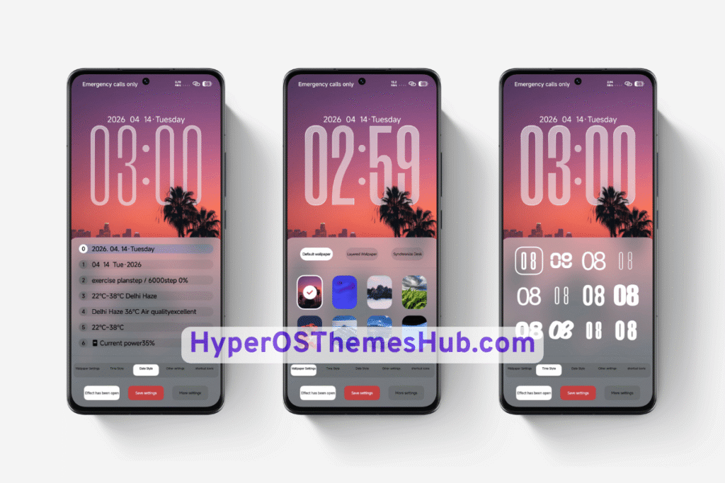 BTC HyperOS Theme for Xiaomi, REDMI, & POCO 3 HyperOSThemesHub.com 64 BTC HyperOS Theme