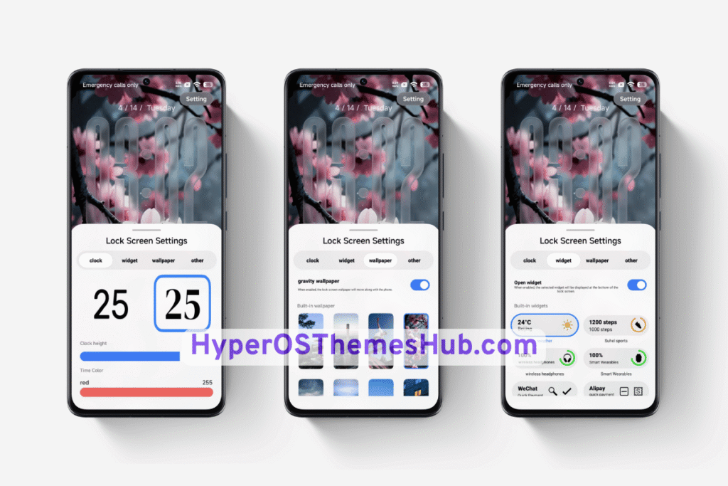 Lovely HOS3 HyperOS Theme for Xiaomi, REDMI, & POCO 3 HyperOSThemesHub.com 68 Lovely HOS3 HyperOS Theme