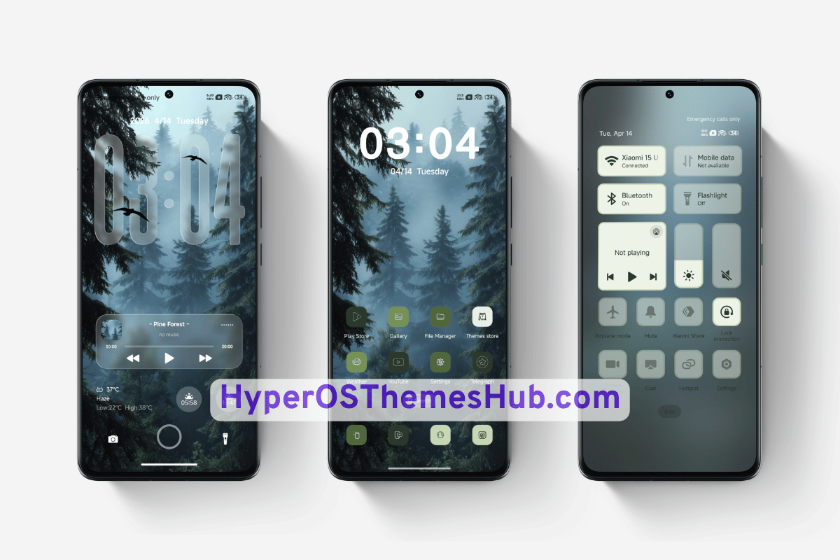 Forest OS HyperOS Theme