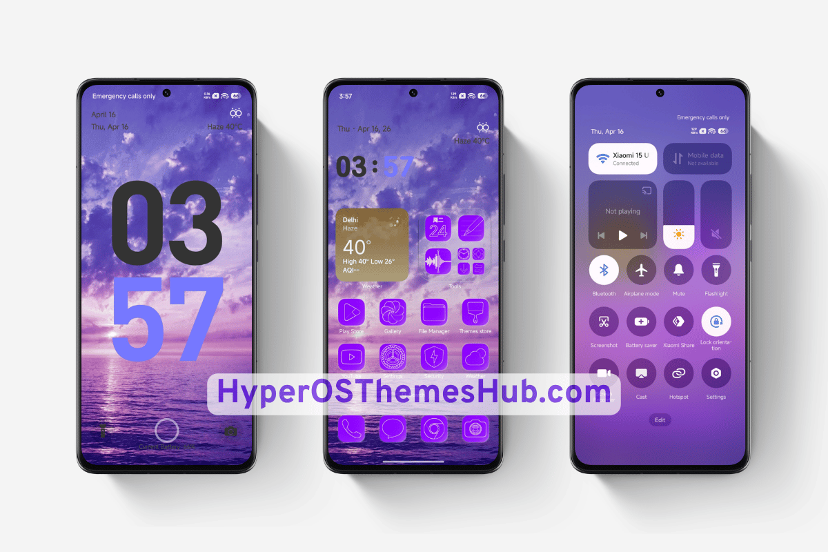 Colourful V 1.0 HyperOS Theme