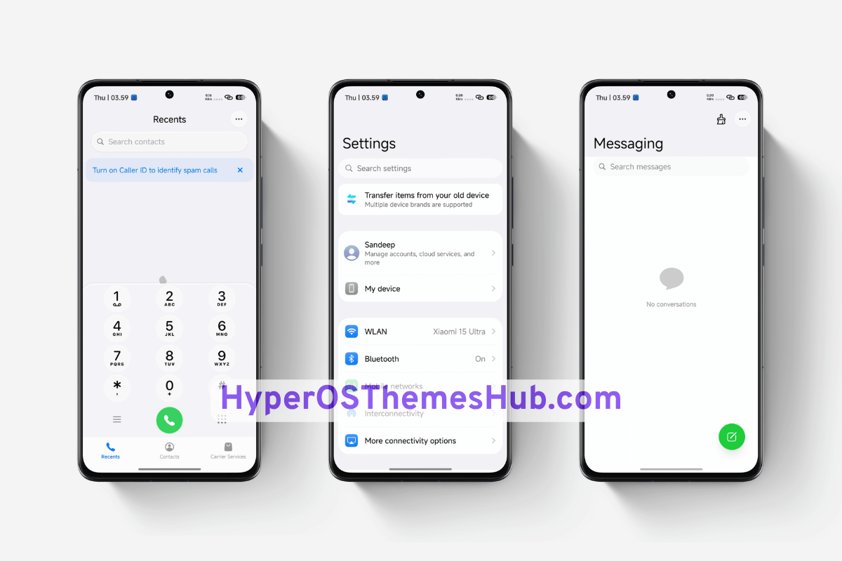 Blue HOS3 HyperOS Theme for Xiaomi, REDMI, & POCO 2 HyperOSThemesHub.com 84 Blue HOS3 HyperOS Theme