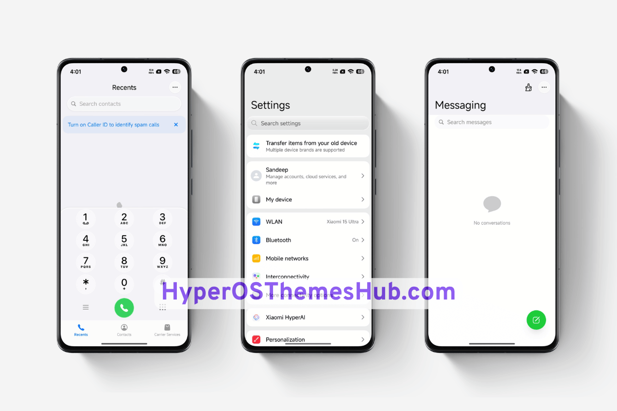 Violet HOS3 HyperOS Theme for Xiaomi, REDMI, & POCO 2 HyperOSThemesHub.com 88 Violet HOS3 HyperOS Theme