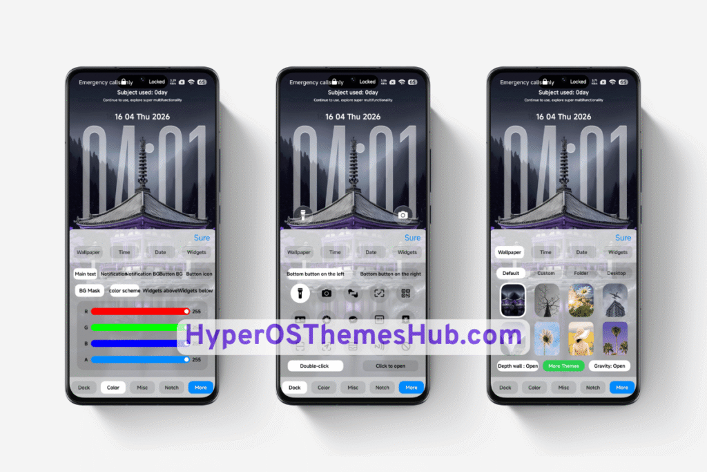 Violet HOS3 HyperOS Theme for Xiaomi, REDMI, & POCO 3 HyperOSThemesHub.com 89 Violet HOS3 HyperOS Theme