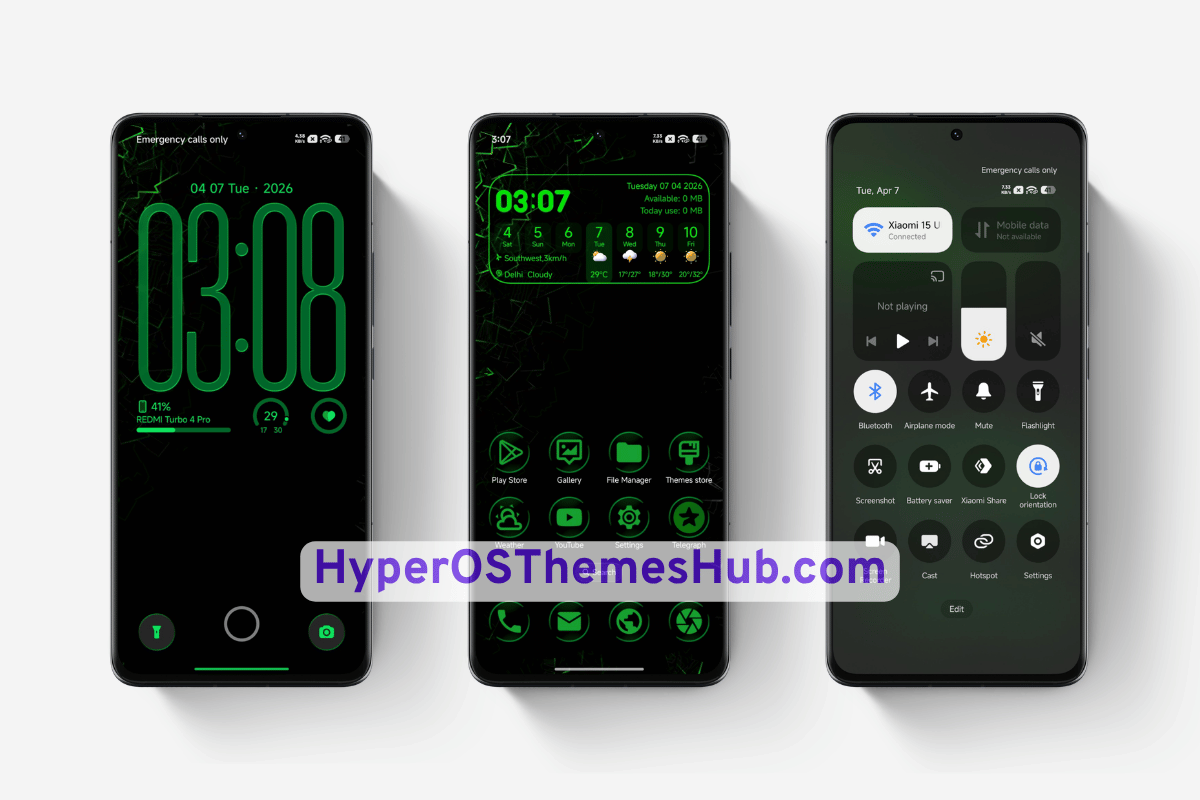 Hyper Daniel 3 HyperOS Theme