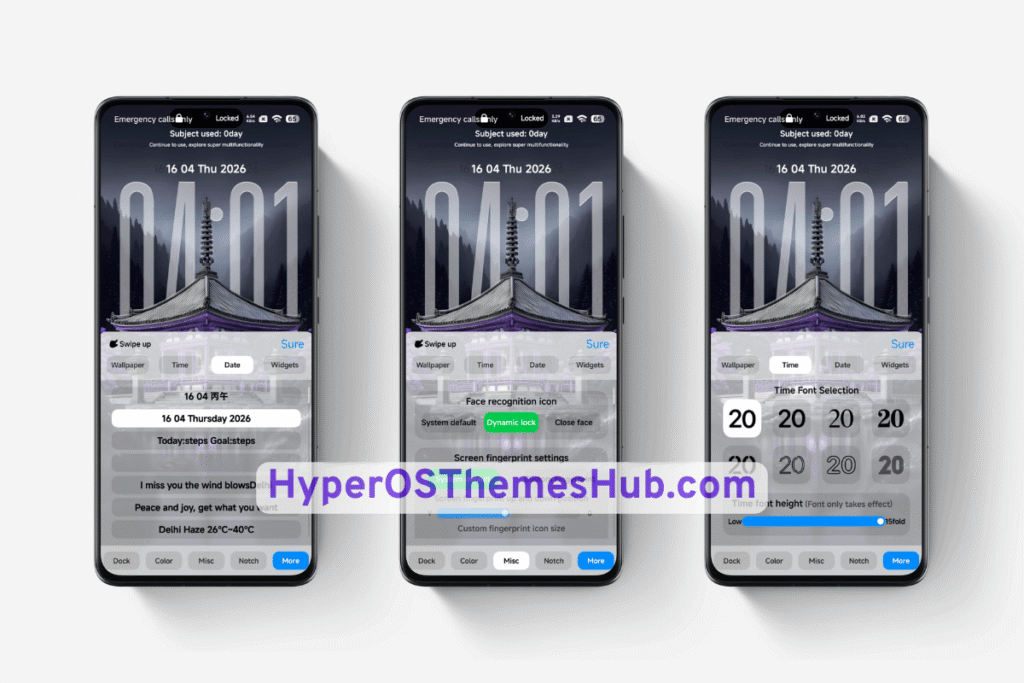 Violet HOS3 HyperOS Theme for Xiaomi, REDMI, & POCO 4 HyperOSThemesHub.com 90 1 Violet HOS3 HyperOS Theme