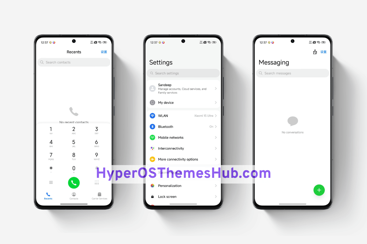 Green HyperOS Theme for Xiaomi, REDMI, & POCO 2 HyperOSThemesHub.com 98 1 Green HyperOS Theme