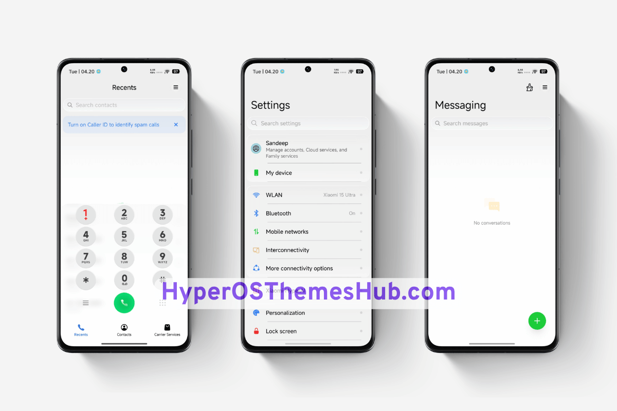 REAL-3 HyperOS Theme for Xiaomi, REDMI, & POCO 3 HyperOSThemesHub.com 12 REAL-3 HyperOS Theme