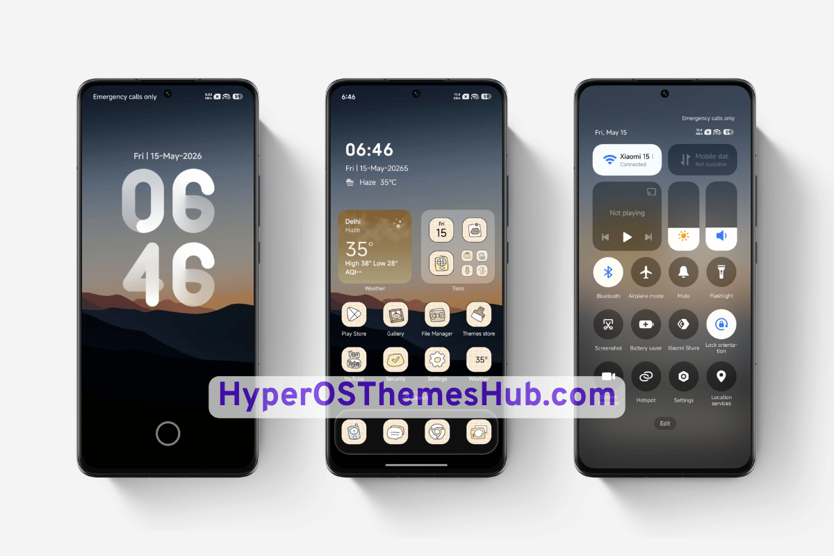 Po-Mic HyperOS Theme for Xiaomi, REDMI, & POCO 2 HyperOSThemesHub.com 15 Po-Mic HyperOS Theme