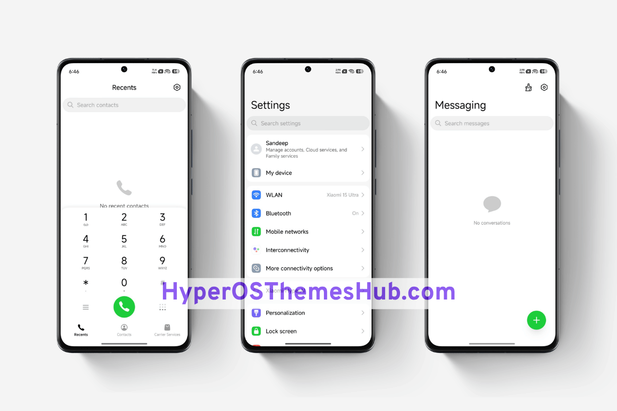 Po-Mic HyperOS Theme for Xiaomi, REDMI, & POCO 3 HyperOSThemesHub.com 16 Po-Mic HyperOS Theme