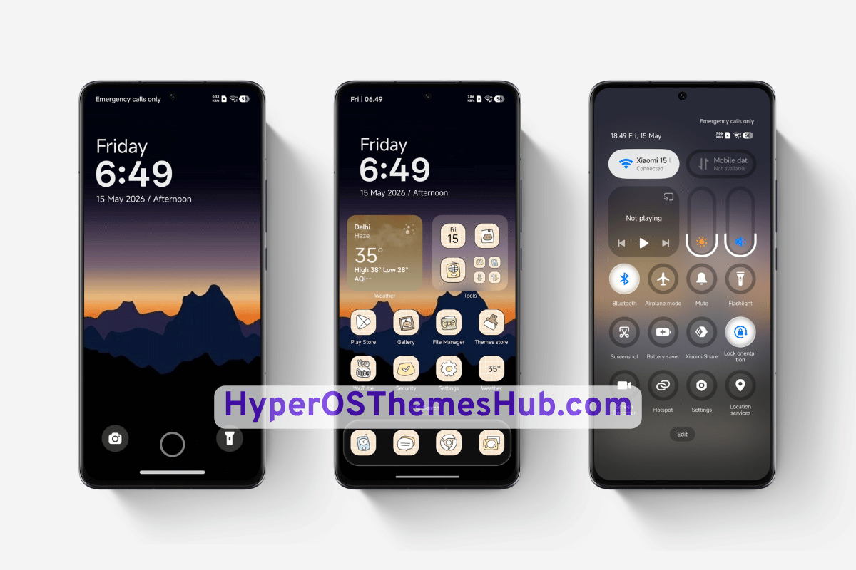 Number-7 HyperOS Theme for Xiaomi, REDMI, & POCO 2 HyperOSThemesHub.com 19 Number-7 HyperOS Theme