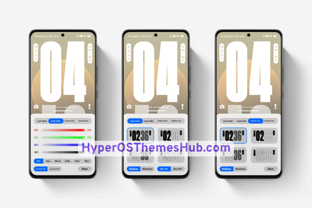 GT-3 HyperOS Theme for Xiaomi, REDMI, & POCO 4 HyperOSThemesHub.com 2 1 GT-3 HyperOS Theme